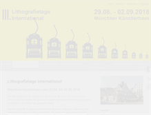 Tablet Screenshot of lithotage.de